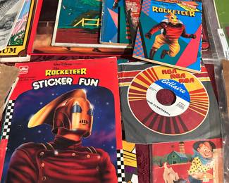 Rocketeer memorabilia