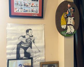 Superman memorabilia 