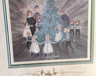 P. Buckley Moss Art signed.