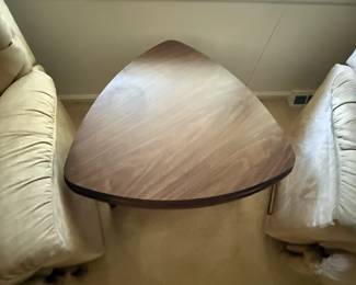 Mid Century Modern Two Tier MCM Guitar Pic Table - NICE