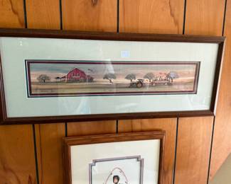 P. Buckley Moss Art Signed