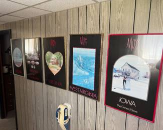 P. Buckley Moss Art posters framed