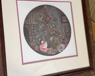 P. Buckley Moss Art signed.