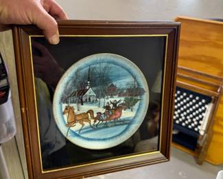 P. Buckley Moss Art PLATE Signed