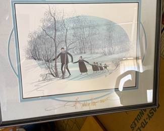 P. Buckley Moss Art signed.