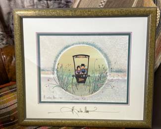 P. Buckley Moss Art signed.