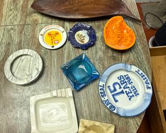 vintage ashtrays