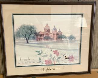 P. Buckley Moss Art signed.