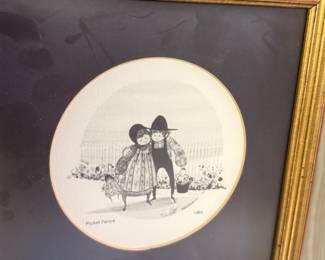 P. Buckley Moss Art Signed