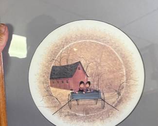 P. Buckley Moss Art signed.
