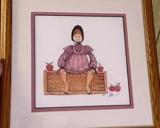 P. Buckley Moss Art signed.