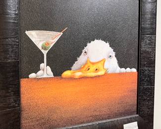 Cute framed painting