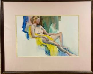 Joan Howe watercolor painting 