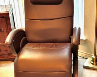 Zero Gravity Adjustable Leather Recliner