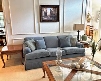 Ethan Allen Plush Sofa
