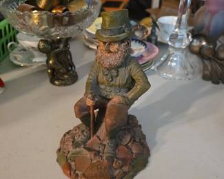 Tom Clark O'Brien Leprechaun out of wood