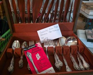 Community Silver Plate Affection 1960 Flatware 12 place settings