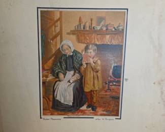 Vintage Le Blond print