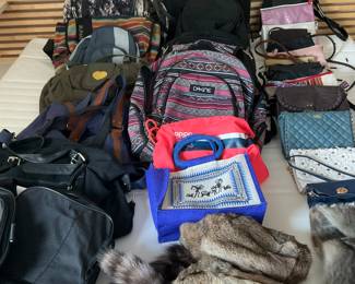 BACK PACKS AND BAGS