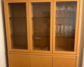 HAND MADE DINING ROOM CHINA CABINET