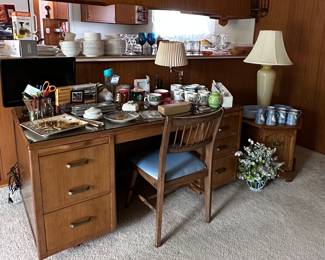MCM Wood Desk