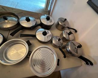 Vintage Farberware Pots & Pans