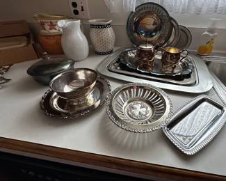 Silver Plate Items