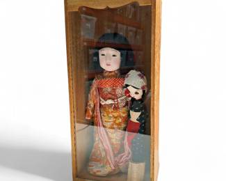 Ichimatsu Ningyo Doll in Case