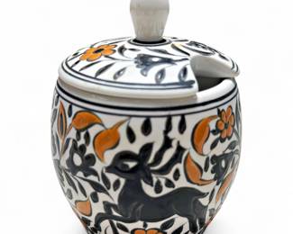 Lindos Keramik Ceramic Jar, Rhodes