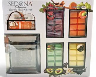 Sedona Botanica Electric Wax Warmer Set with 5 Scents