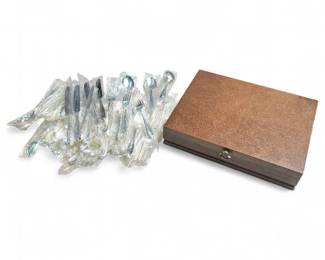 Oneida Stainless Steel 67-Piece Set in Wood Case