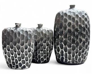 IMAX Home Rosa Ceramic Vases - Set of 3