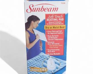Sunbeam 788 Soft Touch Heating Pad w/ Auto-Off