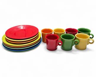 15-Piece Homer Laughlin Fiesta Dinnerware Set