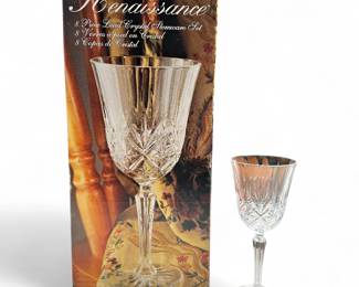 Cristal D'Arques Renaissance Crystal Stemware Set