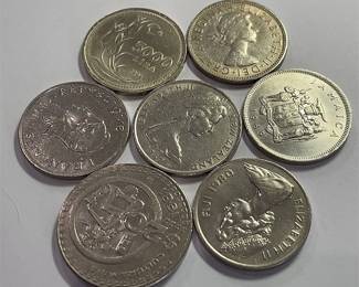 7 Coin Lot (Foreign)