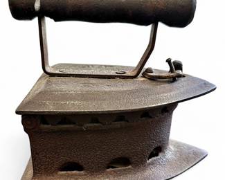 Antique Coal-Fired Iron