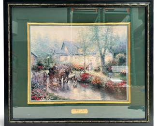 Thomas Kinkade Limited Edition Print - Apple Hill Victorian II