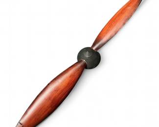 Metal Airplane Propeller Wall Sculpture