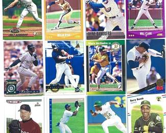 Baseball Legends Sports Card Lot