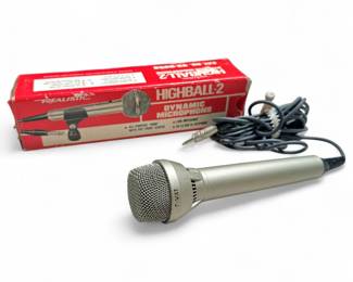 Sony F-V3T Dynamic Microphone w/ Highball-2 Box