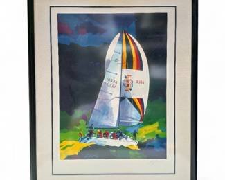 'One Eyed Jack' 1996 Lithograph by Jim DeWitt