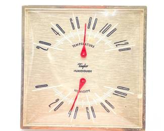 MCM Taylor Desktop Thermometer & Barometer