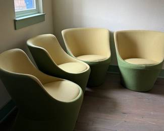 Busk + Hertzog Didi Chairs - Pristine Condition