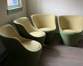 Busk + Hertzog Didi Chairs - Pristine Condition