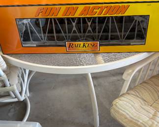 Rail king electric trains bridge 