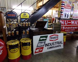 NICE Texaco Industrial Lubricants sign