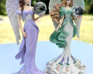 72 ThomasKinkadeGuardiansoftheGardenofPrayerFigurines