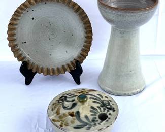 19 VintageStudioArtHandmadeCeramicsLot