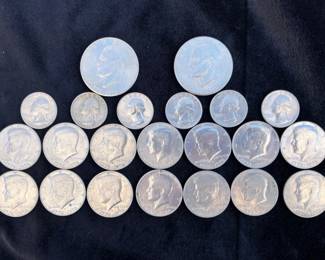 116 BicentennialCoinsAmericanCurrencyLot